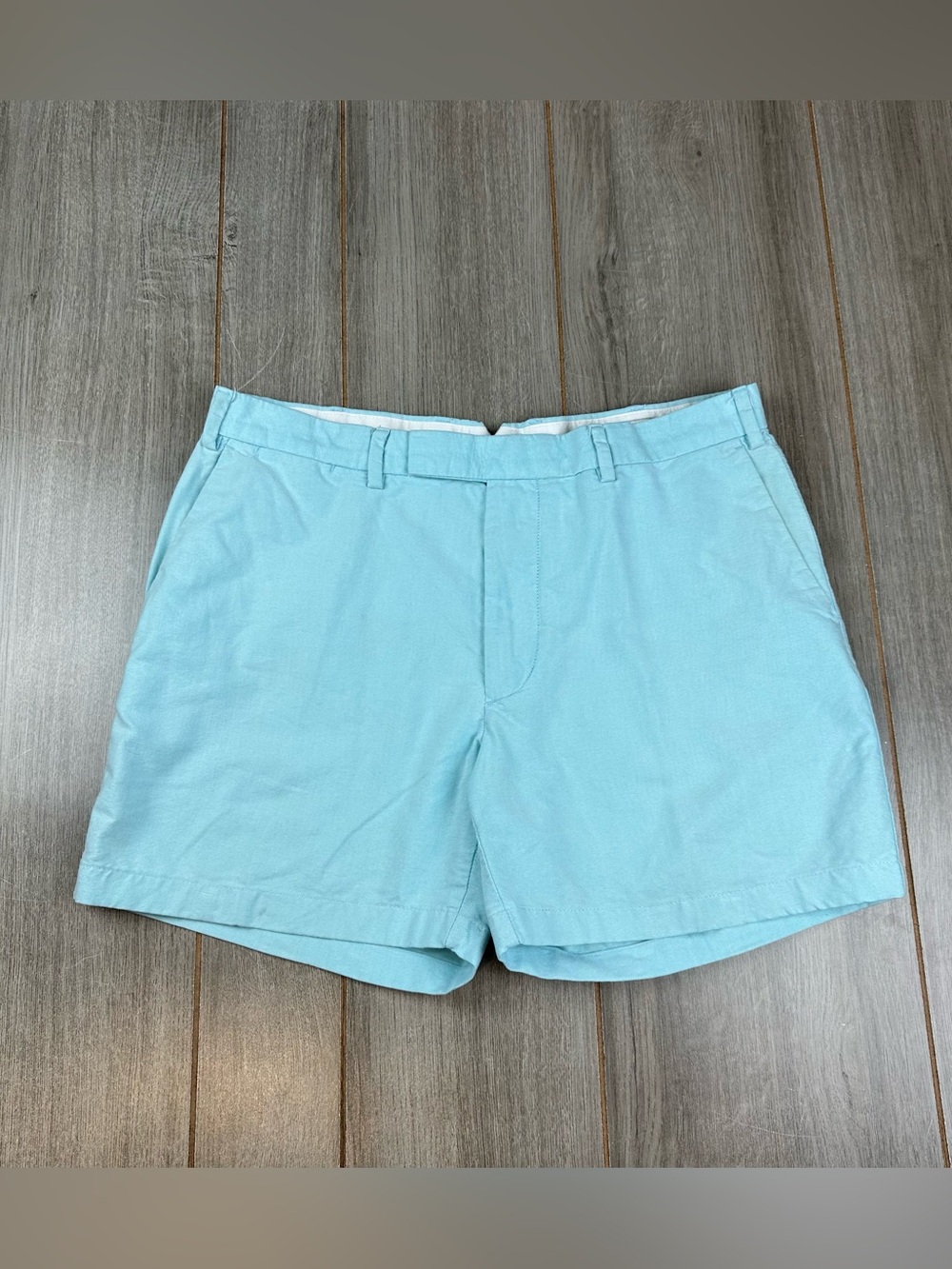 Polo Ralph Lauren Shorts 34 (tag 35) Oxford Cotton 5.5” Inseam Blue